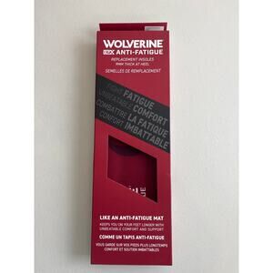 NIB NWT Wolverine Anti-Fatigue 9MM Thick Replacement Insoles Mens Size 13